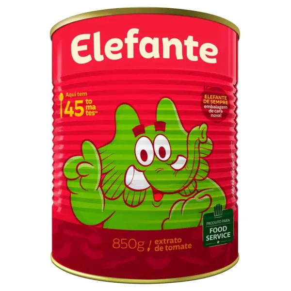 Elefante Extrato de Tomate Tradicional