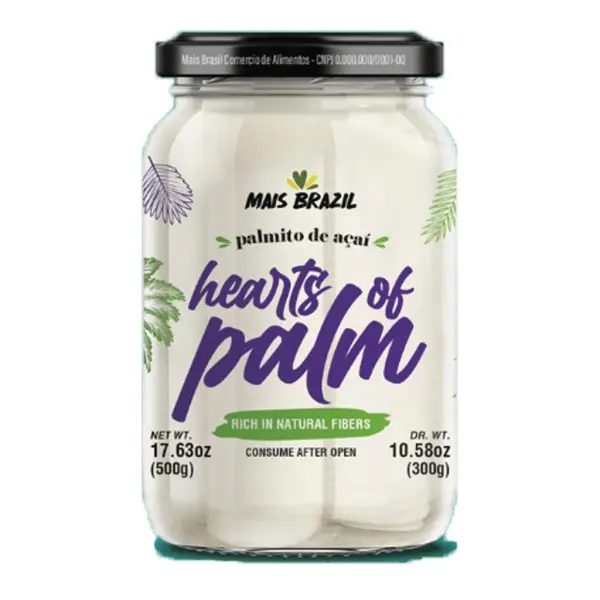 Mais Brasil Palmito Acai 530G