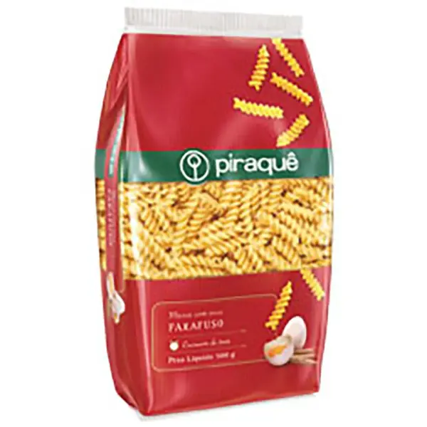 Piraque Massa C/ovos Fusili 500g