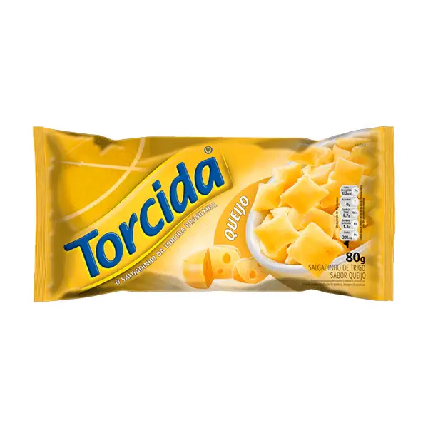 Torcida Salgadinho Sabor Queijo 100g