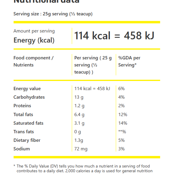 Natural Microwave Popcorn with Salt