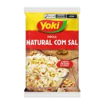 Natural Microwave Popcorn with Salt